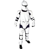 41LLvElf kL. SL160  Rubies Mens Deluxe Clone Trooper Costume With Body Armor, Gloves And Mask
