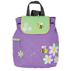  Stephen Joseph Quilted Backpack, Daisy