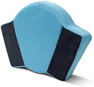 Arctic Sleep by Pure Rest Cool-Gel Memory Foam Knee Support Pillow,Wedge Leg Pillow,Side Sleepers Ergonomic Pillow