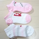 NIKE(ナイキ)ガールズロゴスニーカーソックス3足セット15.5-17cm