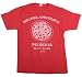 Search : TMNT Teenage Mutant Ninja Turtles Michelangelo's Pizzeria Men's Heathered Red T-shirt