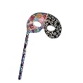 Jewelry Mask on Sequined Stick