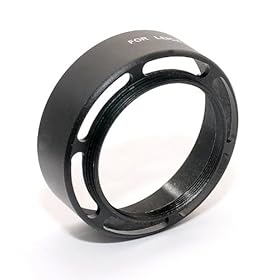 EasyFoto 40.5mm Vented Metal Lens Hood Shade for Leica, Contax Zeiss, Voigtlander Lens