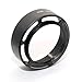 Fotasy Metal Lens Hood - 52mm Vented for Fuji, Leica, Olympus, Panasonic, Sony