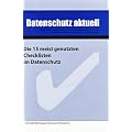 Die 15 meistgenutzten Checklisten im Datenschutz