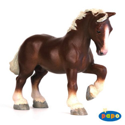 Childrens Toyshop  Toys : Breton Horse by Papo