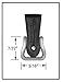 Strip Brush, 3/16W, 84 In L, Trim 2 In, PK10