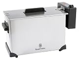 Russell Hobbs 11772 Fryer in stainless steel with 1.5KG & 4 LT capacity and thermostat