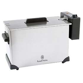 Russell Hobbs 11772 Fryer in stainless steel with 1.5KG & 4 LT capacity and thermostat