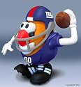 NFL Sports Spuds New York Giants Mr. Potato Head
