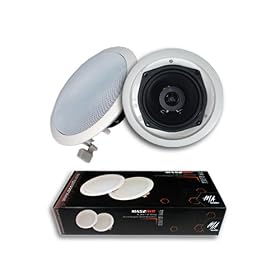 New MA Audio MA52IWR 2-Way In-Wall Ceiling Speakers NR