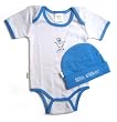 Itty Bittees Bodysuit & Hat Set: 0- 3 Months - Little Stinker
