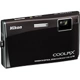 Nikon Coolpix S60 10MP Digital Camera with 5x Optical Vibration Reduction (VR) Zoom (Espresso Black)