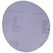 3M Hookit Film Disc 360L, Aluminum Oxide, 5" Diameter, P220 Grit, Purple (Pack of 100)