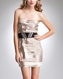 Belted Collage Dress ICED MOCHA (XS) 41LMARptOJL. SL160 Belted Collage Dress ICED MOCHA (XS)