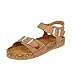 Coshare Women's Fashion Birkenstock-style Soft Footbed Cork Sandals