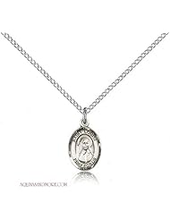 St. Louise de Marillac Small Sterling Silver Medal