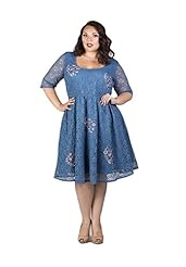 Modest Scoop Neck Elasticized   Waistline Sheer Keyhole Lace  Polyester  Dress With a Bow(s)