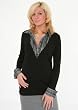 SALE NYC Long Sleeve Tunic Top SALE 2 Colors Gray or Navy Sizes XS or S