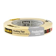 Scotch Masking Tape for Production Painting, .75-Inch by 60-Yard
