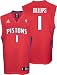 Chauncey Billups Detroit Pistons Red Replica Adidas NBA Jersey