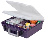 Akro-Mils 15216 PURCL CraftDesign Scrapbook Organizer, Purple