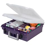 Akro-Mils 15216 PURCL CraftDesign Scrapbook Organizer, Purple by Akro-Mils