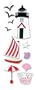 Jolees A Touch Of Jolees Dimensional Stickers, Coastal Lighthouse