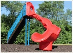 Sports Play Equipment 902-322 8 ft. Independent Sect Slide, Left Snake