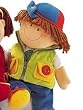 Russ Berrie "Zippity" Boy Activity Doll 18"
