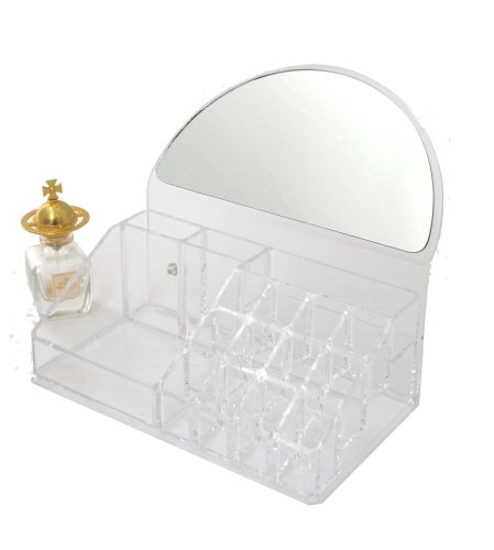 BlissHome Glam Kosmetik-Organizer mit Spiegel