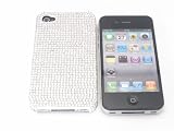 LUXMO Full Diamond Case Silver for iPhone 4 FDIP4SL