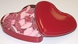 Scotts Cakes Sour Smoochie Lips in a Heart Shape Tin