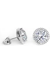 Swarovski Crystals Birthstone Stud Earrings