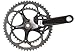 SRAM Force GXP 172.5mm 46-36 Crankset Black Rings; Bottom Bracket Not Included