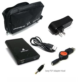 Sony PSP High Capacity Portable Battery Charger Home Starter Kit (Black) [FREE SHIPPING]