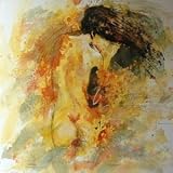 Modern Oil Painting on Canvas Stretched-framed on Wooden Frame - Delicate - yt0096