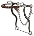 Weaver Leather Hackamore with Brown Latigo Leather Wrapped Noseband