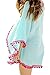 DQdq Women's Solid Oversized Beach Cover Up