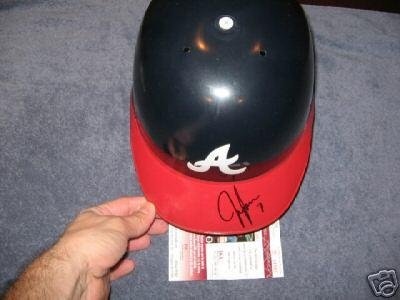 Jeff Francoeur Braves Jsa/coa Signed Full Size Helmet - Autographed MLB Helmets and Hats