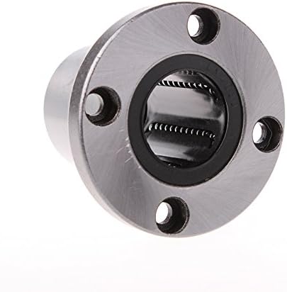 2pcs LMF8UU 8mm x 15mm x 17mm Round Flange CNC Router Bushing Linear Bearing