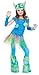 Fun World Girls Big Girls' Blue Beastie Monster Costume Large (12-14)