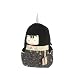 [Smile Cat] 100% Cotton Fabric Art School Backpack / Outdoor Backpack