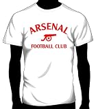Arsenal Soccer Tee, Adult X-Large - White