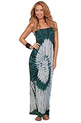 V-neck Strapless Flowy Applique Lace Asymmetric General Print Chiffon/Polyester Maxi Dress 