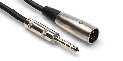 HOSA PRO CABLE 1/4 TRS - XLR3M 5FT"