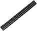 3 Row Pyramid Studded Black Leather Snap Belt