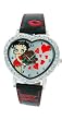 Betty Boop Women's Heart Shape Leather Band Watch Model #BB-W360A
