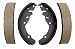 Aimco AFR520 Premium Rear Drum Brake Shoe Set