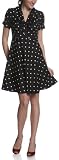 BB Dakota Women's Leopard Jacquard Dress with Dots